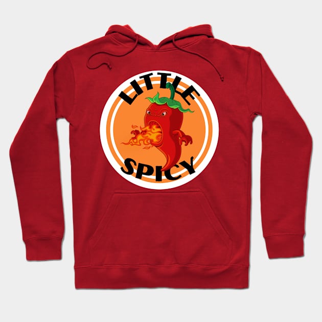 Little Spicy to hot to handle taco flames food fritts Hoodie by Shean Fritts 